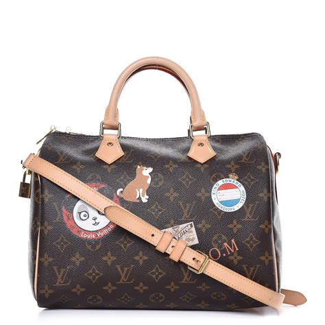 LOUIS VUITTON Monogram My World Tour Speedy .